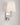 Plaza Reader Wall Light With Round White Shade