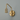 Metro Knurled Wall Light - Brass