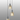 Madison Spiral 3 Light, Dark Grey with Wide Ribbed Amber Glass