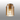 Madison Single Flush, Light Gold with Narrow Ribbed Amber Glass