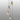 Madison 5 Light Pendant, Dark Grey with Wide Ribbed Amber Glass