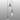 Madison Spiral 3 Light, Dark Grey with Wide Ribbed Clear Glass