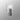 Madison Small Table Lamp, Dark Grey with Narrow Ribbed Clear Glass