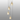 Madison 5 Light Pendant, Light Gold with Narrow Ribbed Amber Glass