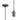 Pelham Suspension, Pewter Finish - Switched