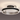 Tanner 40cm Round LED Flush, Black & Brushed Antique Silver Finish