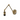 Pelham Wall Light, Antique Brass Finish - Switched