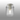 Madison Single Flush, Beige Stone with Narrow Ribbed Clear Glass