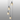 Madison 5 Light Pendant, Dark Grey with Narrow Ribbed Amber Glass
