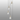 Madison 5 Light Pendant, Light Gold with Narrow Ribbed Clear Glass