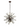 A1 – Rigel 10 Light Brown Oxide and Smoked Glass