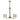 Ambassador 5 Light Pendant Antique Brass