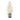 BC (B22) Candle LED 4W Clear Dimmable