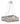 NLCB - Luxe 8 Light Square Crystal Pendant