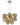 NLCB - Folla 3 Light Pendant Cognac Glass