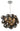 NLCB - Folla 5 Light Pendant Smoked Glass