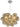NLCB - Folla 5 Light Pendant Cognac Glass