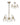 A1 - Bexley Pendant/Semi Flush 3 Light Antique Brass