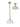A1 - Bexley Pendant/Flush 1 Light Antique Brass