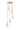 A2 - Borough 5 Light Spiral Pendant Brushed Brass