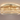Jewel 60cm Flush Brass & Clear