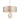 Cortez 5 Light Pendant Antique Silver & Mink Satin Shade