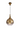 A1 - Arlington Faded Gold Pendant & Brass Gold Suspension