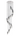 A1 - Manhattan 21 Light Spiral Slim Pendant Black