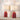 Laura Ashley Penny Table Lamp Rosewood Red Ceramic with Natural Linen Shade - Set of 2