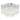 Giovana 5 Light Flush Polished Chrome & Clear Glass