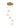 A2 - Latitude 5 Light LED Round Pendant Antique Gold