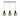 A1 - Manhattan 3 Light Bar Pendant Black