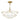Orsini 1 Light Pendant Antique Gold