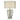 Syracuse Table Lamp Mercury Gold C/W Shade