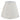 Yovanna Pleated Shade 15cm Ivory