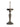 A1 - Avery 56cm Curved Table Lamp, 2 x E27 (Max 60W), Aged Antique Brass, 1yr Warranty