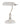 A1 - Beaumont Table Lamp 1 Light With Toggle Switch, Satin Nickel/Sand White