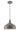 A1 - Beaumont Medium Pendant, 1 x E27 (Max 40W), Sand Grey/Copper/White, 1yr Warranty