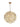 Diyas IL32805 Coniston Pendant, 9 Light E14, French Gold/Crystal