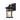 A1 - Eli Wall Lamp, 1 x E27 (Max 60W), Black/Clear Crackled Glass, IP54, 2yrs Warranty