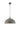 A1 - Ellora Pendant, 1 x E27 (Max 40W), Sand Grey/Satin Nickel, 1yr Warranty