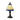 A1 - Paragon Tiffany Table Lamp, 1 x E14 (Max 25W), Cream/Blue/Clear Crystal Shade, 1yr Warranty