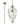 A1 - Rawson Large Pendant, 1 x E27 (Max 60W), Antique Brass, 1yr Warranty