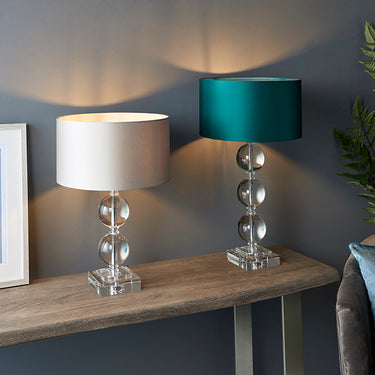 Purfoy Clear Crystal Table Lamp Large (Base Only)