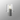 Madison Small Table Lamp, Dark Grey with Wide Ribbed Clear Glass