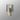 Madison Small Table Lamp, Light Gold with Wide Ribbed Smoked Glass