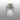 Madison Single Flush, Beige Stone with Wide Ribbed Clear Glass