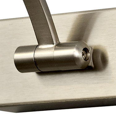 Tate 56cm 1 Arm Picture Light, Satin Nickel Finish