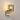 Madison Single Wall Light, Light Gold with Wide Ribbed Smoked Glass