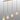Madison Linear 4 Light, Light Gold with Wide Ribbed Amber Glass
